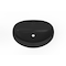 Castello Usa Rosaria Porcelain Wall Mounted Sink No Hole - Black CB-RC-WM-P-BLK-M-NH - alternate 3